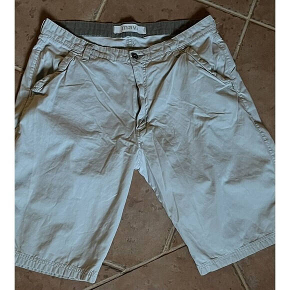 Mavi Men’s Utility Cargo Shorts 33 Beige Casual Outdoor Workwear - Picture 9 of 9